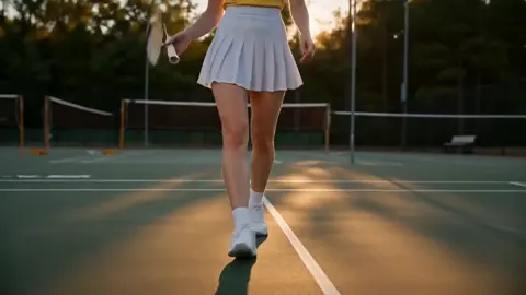 Cinematic Golden Hour Badminton Commercial