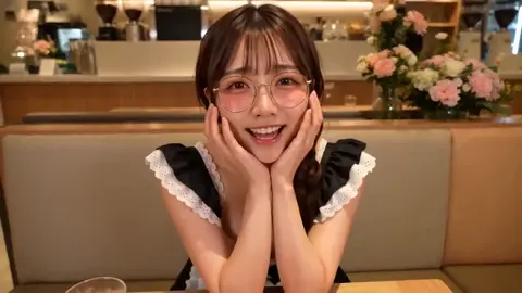 First Person POV Maid Cafe Interaction