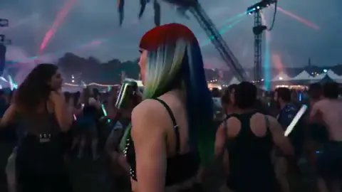Rainbow Hair Concert Video