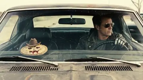 Killer Robot Driving Instructor Scene