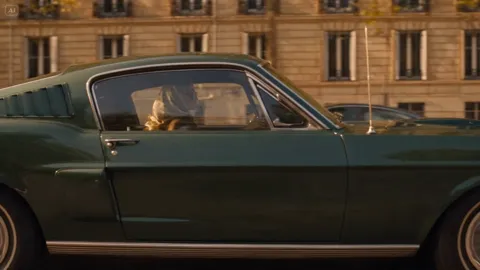 Classic Mustang Golden Hour Drive