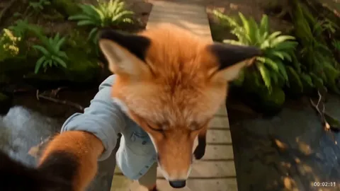 Anthropomorphic Fox Nature Vlog